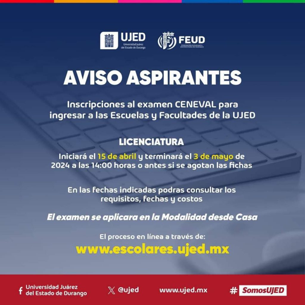 Ingreso a la UJED